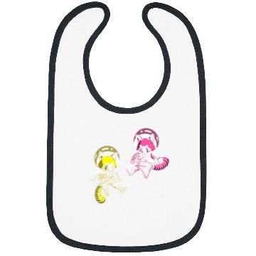 Discover Funny Bear Red Panda Bear Animal Lover Space Cosmonaut Explorer Cute Bears Bibs