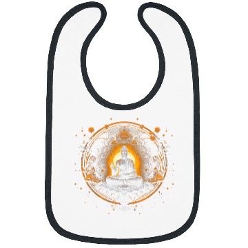 Discover Buddhism Buddha Religion Meditation Spiritual 1 Bibs
