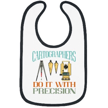 Discover Cartographers Precision Land Surveying Analyst Land Surveyor Bibs