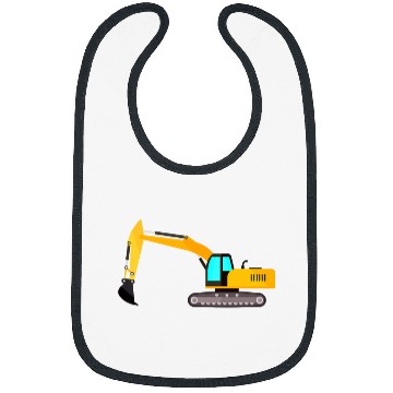 Discover Excavator Construction Vehicle Bibs