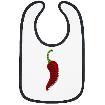 Discover Chili pepper illustration Bibs