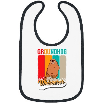 Discover Groundhog Whisperer Marmot Whisperer 3 Bibs