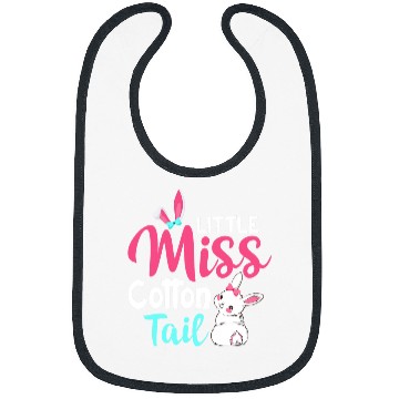 Discover Rabbits Little Miss Cotton Tail Easter Day Easter Bunny Funny Bibs