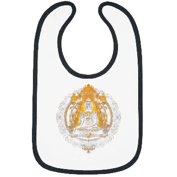 Discover Buddhism Buddha Religion Meditation Spiritual 5 Bibs