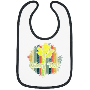 Discover Celery Yes Funny Vegetable Gardener 4 Bibs