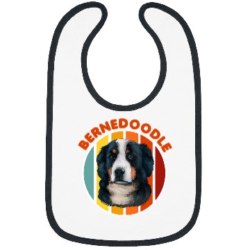 Discover Bernedoodle Dog Lover Graphic Bibs