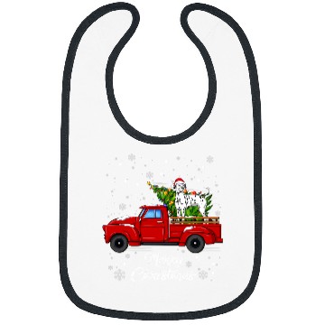 Discover Dalmatian Riding Red Truck Merry xmass Tree Dog Lover 83 Dog Lover Dalmatians Dog Bibs