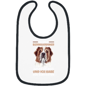Discover St Bernard Dog Friends Bibs
