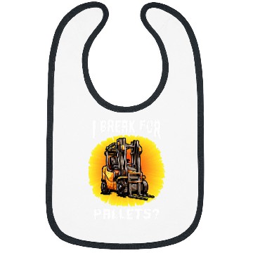 Discover Certified Forklift Operator I Brake For Pallets Forklifter Bibs