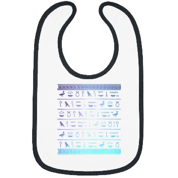 Discover Egyptian Hieroglyphics History Ancient Egypt Bibs
