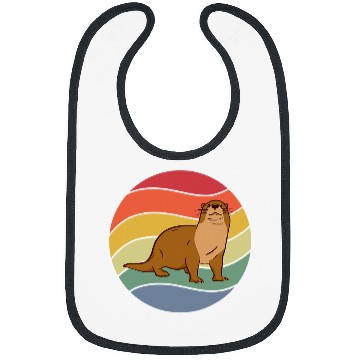 Discover Otters vintages Sea Otter Bibs