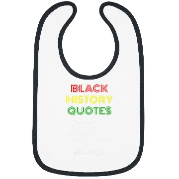 Discover Educated Black History Frederick Douglass Education Quote Bibs