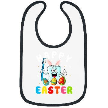 Discover happy easter egg hunt dentists gift easter bunny dental assis Bibs