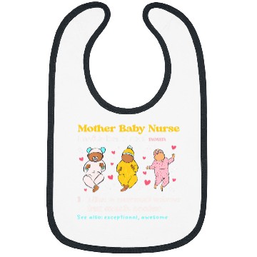 Discover Mother Baby nurses Definition Postpartum nurses NICU Bibs