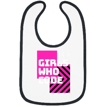 Discover Software Developer Software Engineer Girls Who Code Gifts Bibs