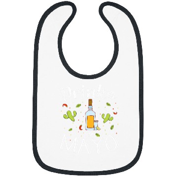 Discover Cinco de Drinko de Mayo Tequila Bottle Illustration Bibs
