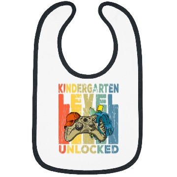 Discover Edry Kindergarten Level Unlocked Student Back To School Bibs
