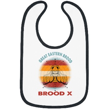 Discover Cicada Great Eastern Brood X Summer 2Magicicada Bibs