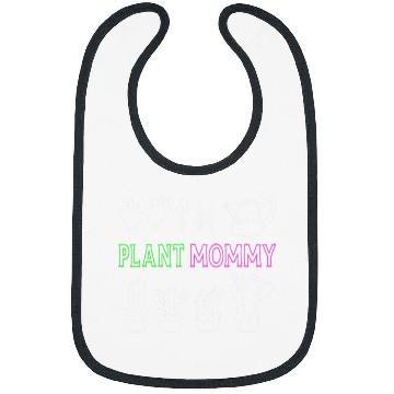 Discover Gardening Potted Plant Mom Mother Bibs