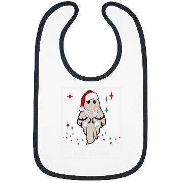 Discover All Done Christmas ghosts Sign Language Speech Pathology Sped Bibs