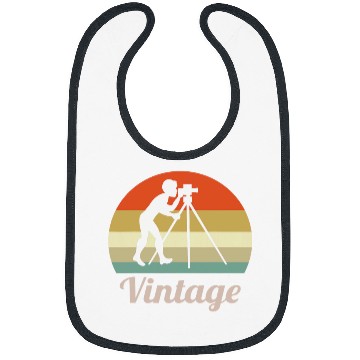 Discover Land Examiner Technician Surveyor Cartogropher vintages Retro Bibs