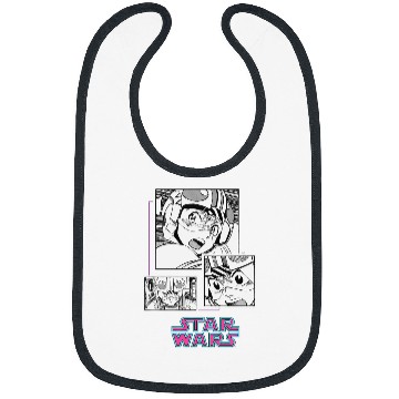 Discover Star Wars Manga Luke Skywalker Xwing Pilot Comic Panels Bibs