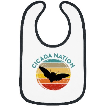 Discover Cicada Nation Eastern Brood X Summer 2Quote Saying Meme Bibs