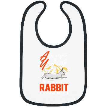 Discover Rabbits Always be yourself Unless you can be a Rabbit 331 Bibs