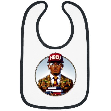 Discover HBCU Black History Educated Alumni Apparel For Men Boys Bibs