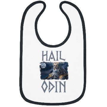 Discover Viking Walhalla Odin Thor Hammer Nordmann 1 Bibs