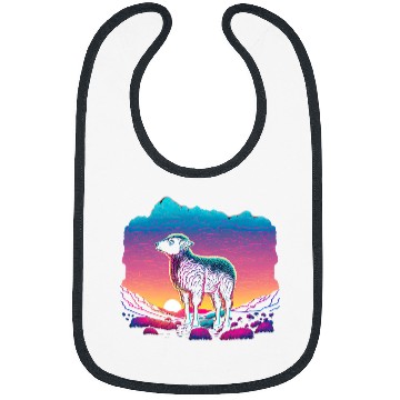 Discover Retro Aesthetic Lamb Bibs