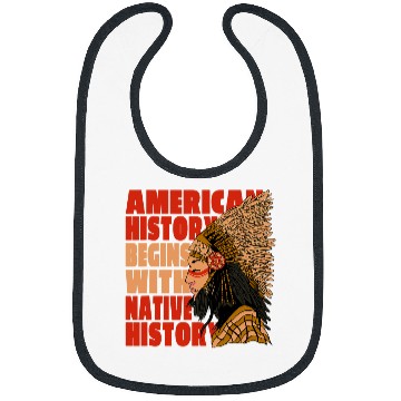 Discover American History Native American History Bibs