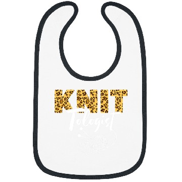 Discover Knitting Yarn Leopard Cheetah Tologist Bibs