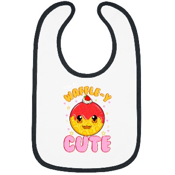 Discover Waffle Lover Super Cute Strawberry Jam Waffle Breakfast Bibs