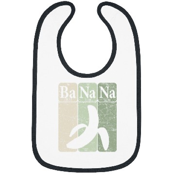 Discover Banana Periodic Table Elements Banana Lover Fruit Nerd 2 Bibs