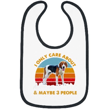 Discover Retro Style Sunset American Foxhound Bibs