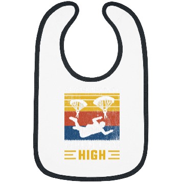 Discover Skydiving Gift Skydiver Parachute Jumping Parachuting Skydiving Paragliding 31 Bibs