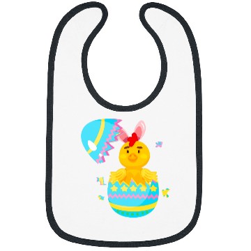 Discover Chicken Lover Easter Egg Hunt Bunny Ear Chicken Easter Day 2 Bibs