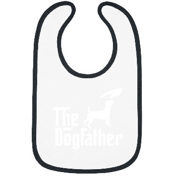Discover Jack Russel Terrier The Dogfather Funny Dog Bibs