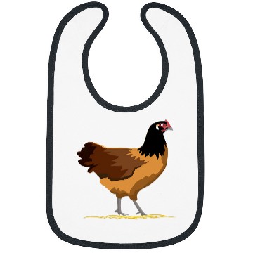 Discover Chicken chickens illustration farmer Bibs