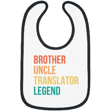 Discover Brother Uncle Translator Legend Bibs