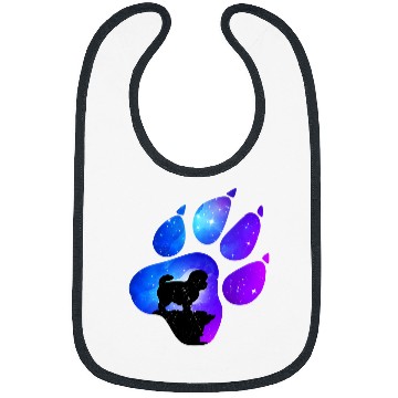 Discover Peekapoo Paw Dog Lover Mom Dad Bibs