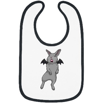 Discover Rabbits Bat wings Bibs