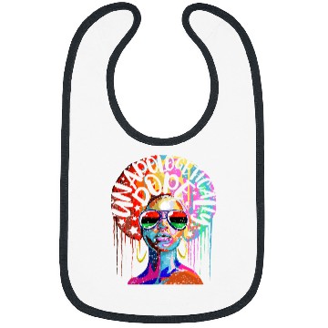 Discover Unapologetically Dope Black Pride Melanin Gift 2 Bibs