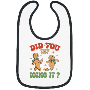 Discover Did You Try Icing It Gingerbread ICU nurses Christmas nurses 1 Bibs