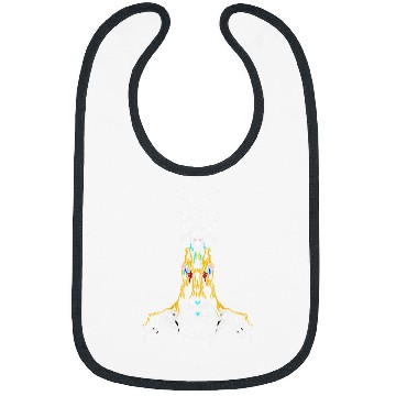 Discover Skeletons Skulls Fantasy Graphic Skull Wizard Witch Druid Magic Skull Bibs