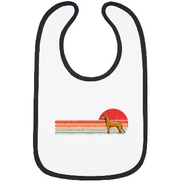 Discover Dog Vizsla Magyar Vizsla Retro Wirehaired Pointer Vizsla Bibs