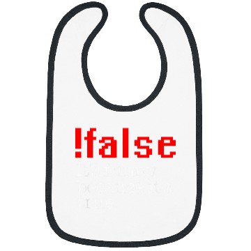 Discover False Its True Programming Programmer 2 Bibs