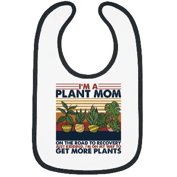 Discover Plant Mom vintages Retro Sunset117 Bibs
