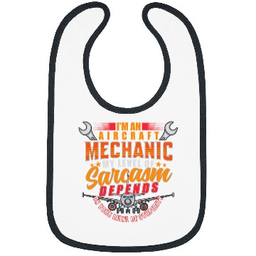 Discover Aircraft Mechanic Statement Aviation Bibs